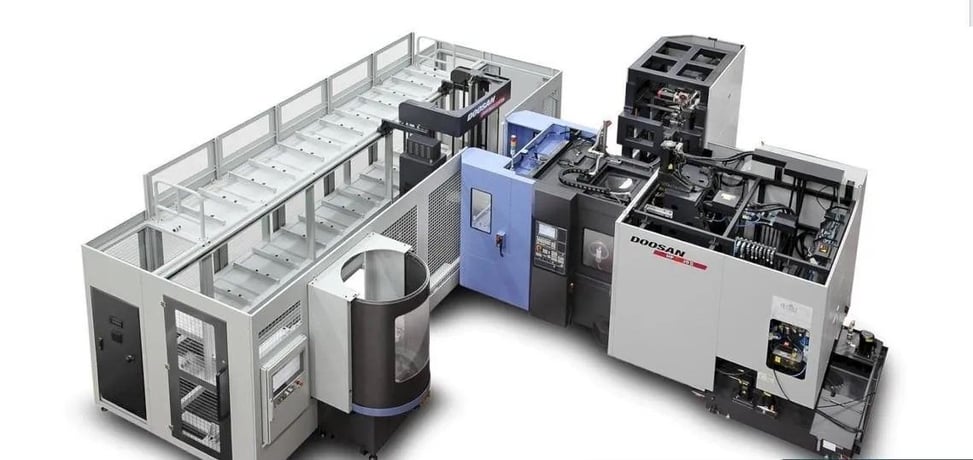 Daewoo Doosan #NHP-5000, Horizontal Machining Center, 28.7" X, 28.7" Y, 34.6" Z, 50 HP, 15000 RPM, 275 - Image 6