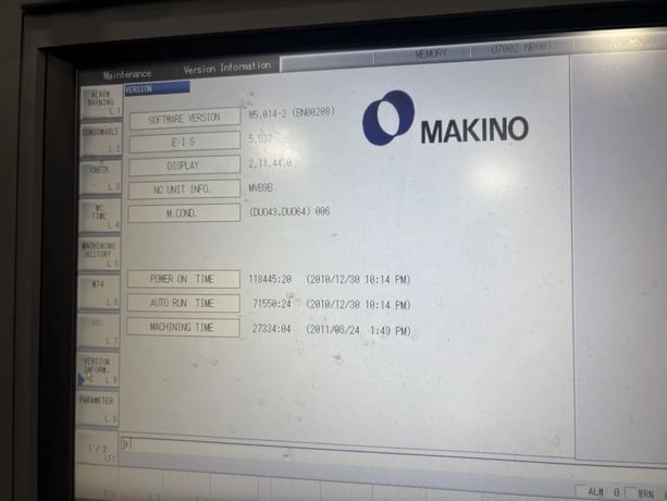 Makino #DUO43, CNC Wire Electrical Discharge Machine, 17.8" X, 11.8" Y, 12.6" Z, Makino MGW S-6 CNC, 2010 - Image 4