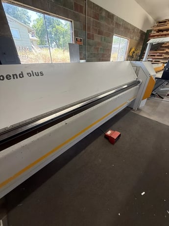 125" RAS #Turbo-Bend-Plus-62.30, CNC Folder, 14 gauge capacity, System 6000 touch screen control, 2018 - Image 2
