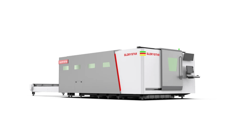 Glorystar #GS-CE-Pro, CNC Fiber Laser Cutting System, 40,000 watt, 8' x 40' table, BOCHU CNC, 2026 - Image 2