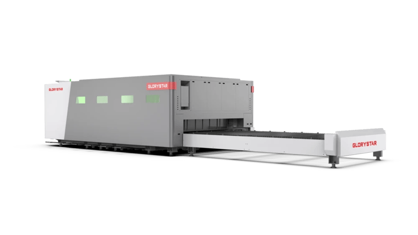 Glorystar #GS-CE-Pro, CNC Fiber Laser Cutting System, 40,000 watt, 8' x 40' table, BOCHU CNC, 2026 - Image 3