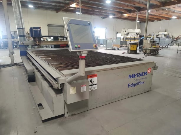 Messer #EdgeMax, CNC Plasma Cutting System, 6' x 12' table, Hypertherm HPR130XD Plasma, Messer control, 2014 - Image 1