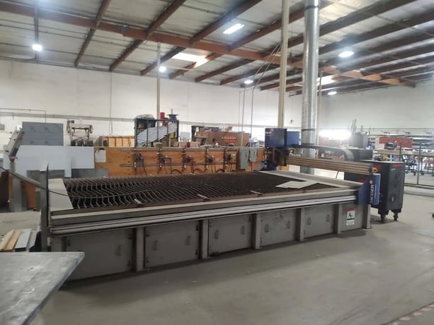 Messer #EdgeMax, CNC Plasma Cutting System, 6' x 12' table, Hypertherm HPR130XD Plasma, Messer control, 2014 - Image 2