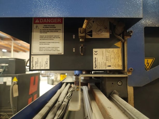 Messer #EdgeMax, CNC Plasma Cutting System, 6' x 12' table, Hypertherm HPR130XD Plasma, Messer control, 2014 - Image 8