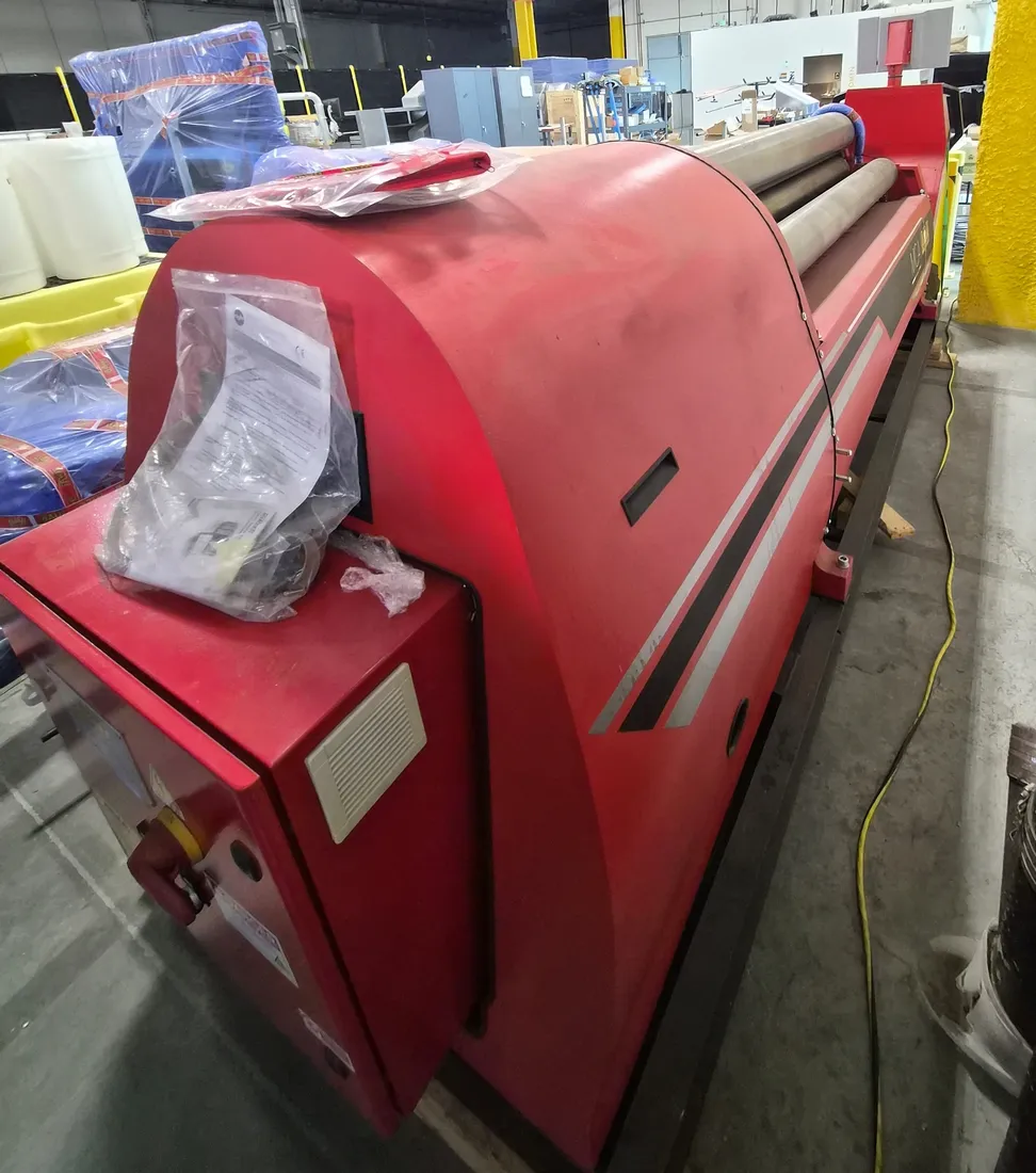 Davi #MCA-2020, CNC Plate Roll, 78" roll length, 7/16" max. rolling thickness, 40" ID, Davi CNC, 2022 - Image 2