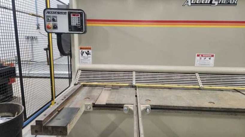 1/2" x 10' Accurshear #650010, Power Squaring Shear, 36" back gauge, 460 V., 2022 - Image 2