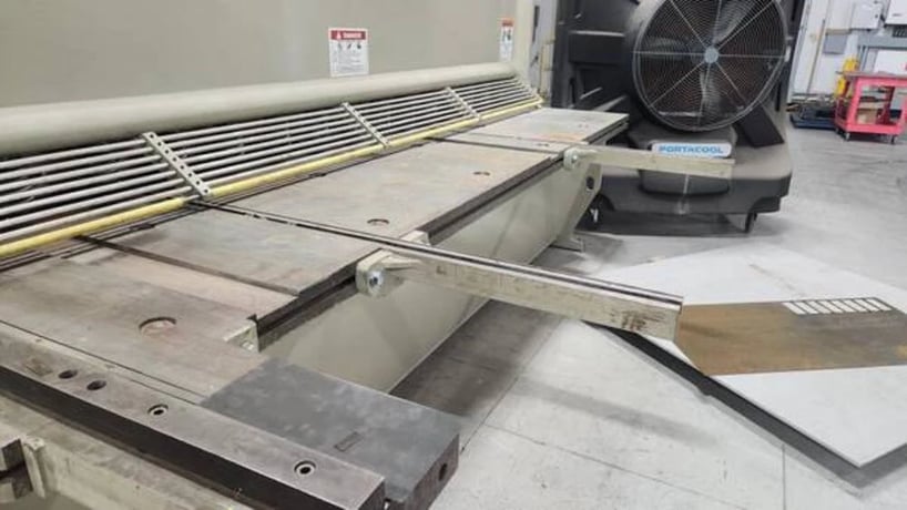 1/2" x 10' Accurshear #650010, Power Squaring Shear, 36" back gauge, 460 V., 2022 - Image 5