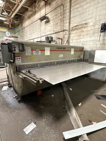 1/4" x 12' Accurshear #625012, Power Squaring Shear, 20 HP, 36" back gauge, Accurshear SC2 control, 2008 - Image 1