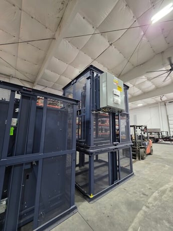 PFlow Mechanical Vertical Reciprocating Conveyor, 2500 Lb Capacity, 2 Stop, Brand New - Image 2