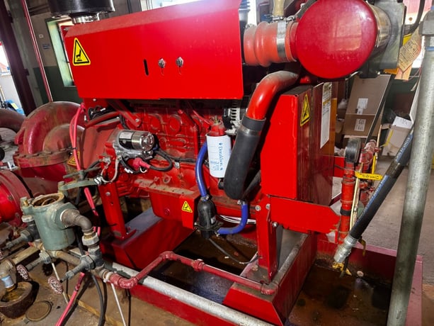 2500 GPM @ 251' TDH, Cummins #CFP7E-F40, diesel fire pump package, 2500 GPM Aurora Centrifugal 600 hours - Image 7