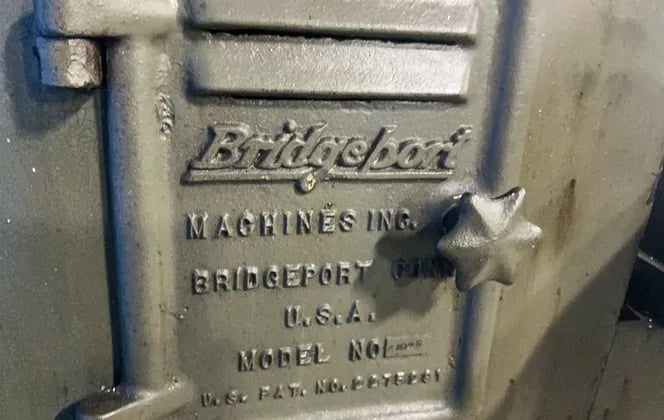 Bridgeport #26026, vertical mill, 9" x 42" table, 3/4 HP, 115 V. - Image 10