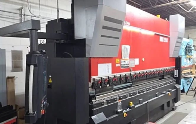 243 Ton, Amada #HRB2204, hydraulic press brake, 2022 - Image 10
