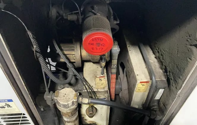 95 cfm, 125 psig, Ingersoll-Rand #SSR-EP25SE, rotary screw air compressor, 25 HP, 230/460 V. - Image 3