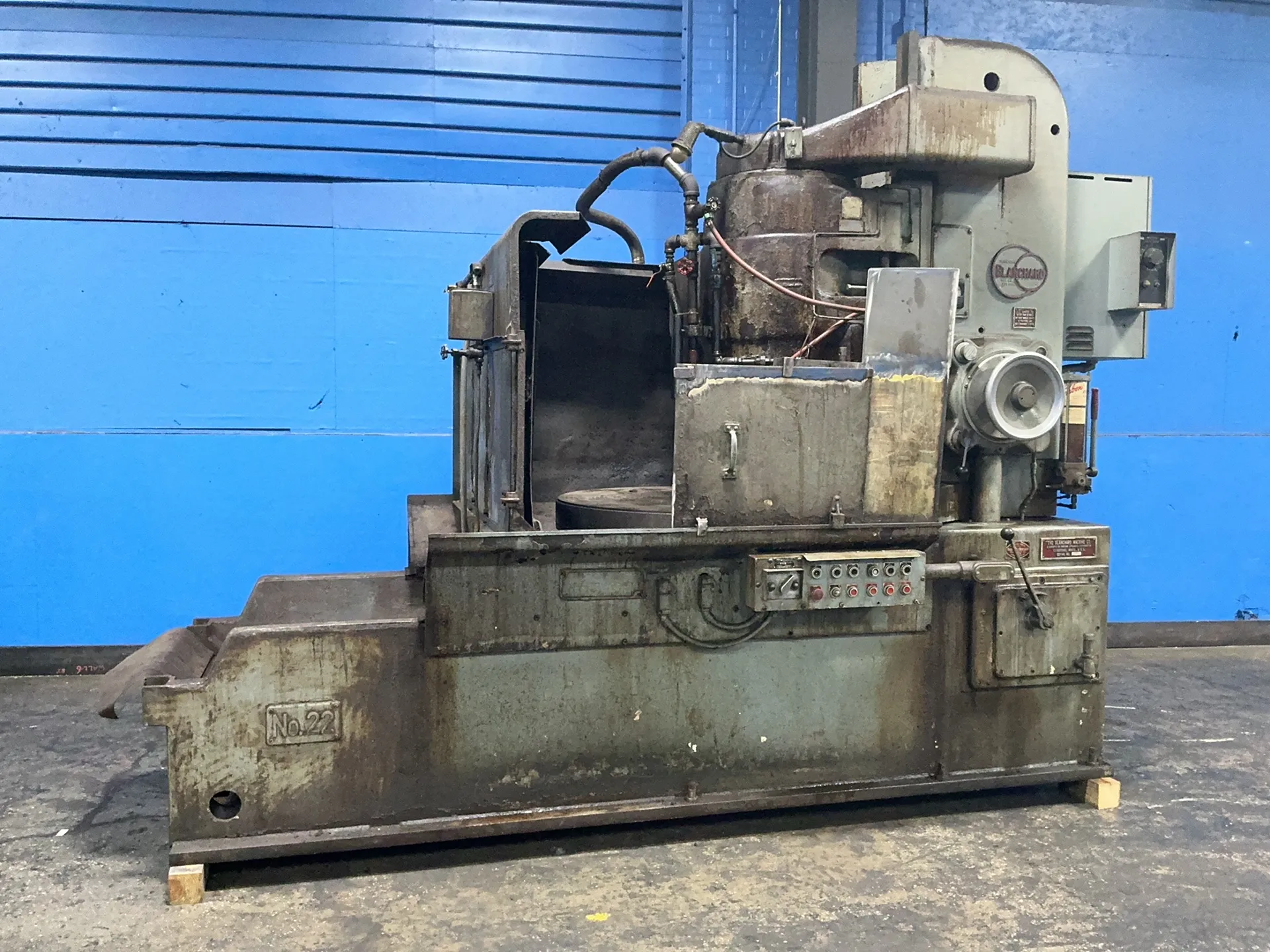 Blanchard #No. 22, vertical rotary surface grinder, 42", 230/460 V., 3 phase - Image 2