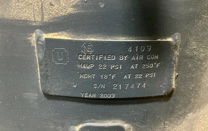 555 acfm, 14 psi, Kaesar #CSV-150, air compressor, 40 HP, 3600 RPM, Sigma Control, 230/460 V., 2003 - Image 9