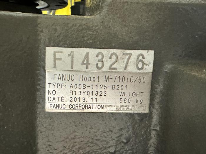 Fanuc M-710IC/50, 6-Axis Industrial Robot, 50 KG Payload, 2,050 MM Reach, R-30iB Controller, 2013 - Image 7