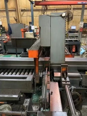 16" HEM #H130HA-C, Automatic Horizontal Band Saw, 10 HP, 440 V., 3-Phase, Hydraulic Clamping, 2014 - Image 6