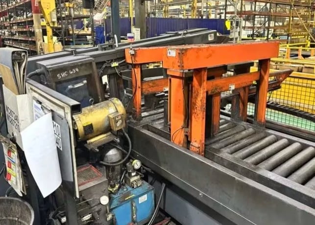 16" HEM #H130HA-C, Automatic Horizontal Band Saw, 10 HP, 440 V., 3-Phase, Hydraulic Clamping, 2014 - Image 7