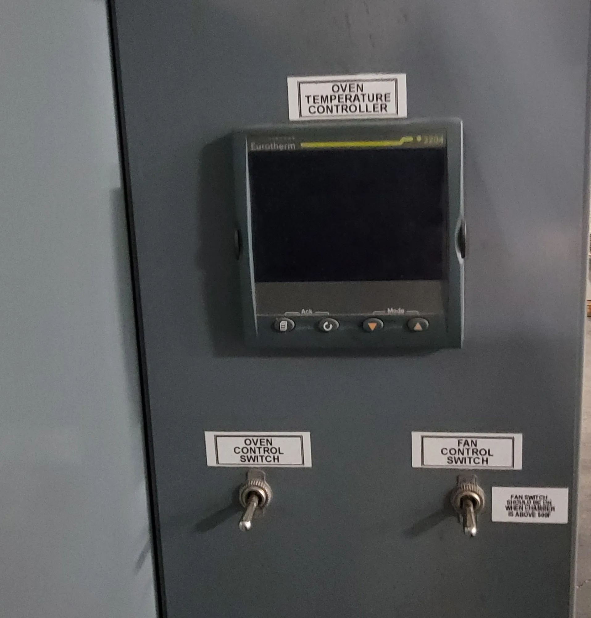 12" x 12" x 24" Lucifer #HL82-M24, Dual Chamber Heat Treat/Draw Furnace, 2300&deg;F/1200&deg;F, 26 KW, 230 V. - Image 8