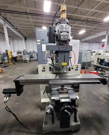 Bridgeport #EZ-Trak-II, CNC Vertical Mill, 2 HP, 4,200 RPM, 11" x 58" Table - Image 2