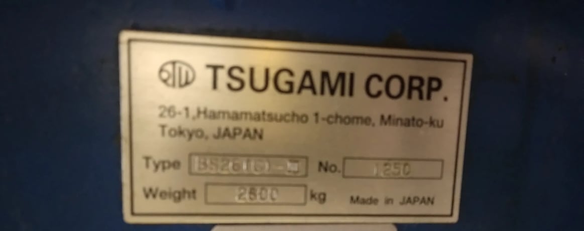 Tsugami #BS26-III, CNC Swiss Automatic Screw Machine, 1" Capacity, 7-Axis, C-Axis, Fanuc 18i-TB Control, 2006 - Image 9
