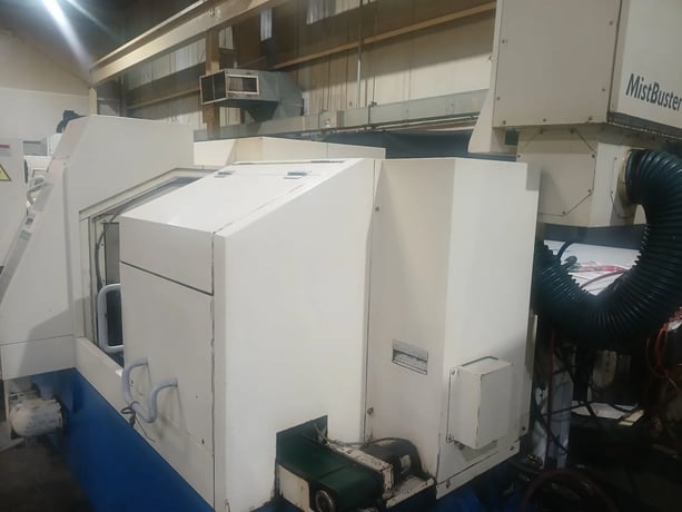 Tsugami #BU-26SY, CNC Swiss Gang Slide/Turret Lathe, 1" Bar Capacity, 8-Axis, Fanuc 18iTB2 Control, 6,000 - Image 9