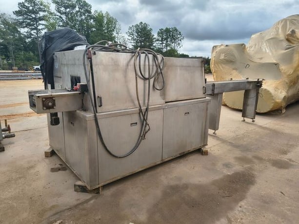 Ransohoff, Pass-through conveyor parts washer, Stainless Steel, 2007 - Image 5