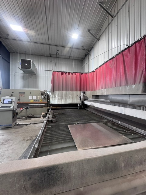 A & V #A & V1206BA, Waterjet, 6' x 12' table, 50 HP, 2016 - Image 1