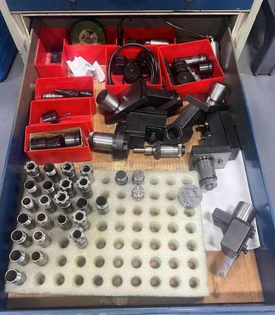Star #SV-32, Swiss Type CNC Lathe, w/ tooling, 2000 - Image 10