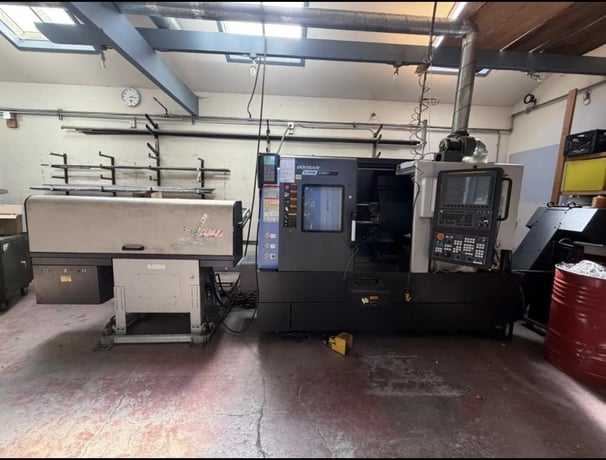 Daewoo Doosan #Lynx-2100LYA, CNC Turning Center, 23.6" swing, 8" chuck, 2.6" bar, 20 HP, 4500 RPM, Fanuc - Image 1