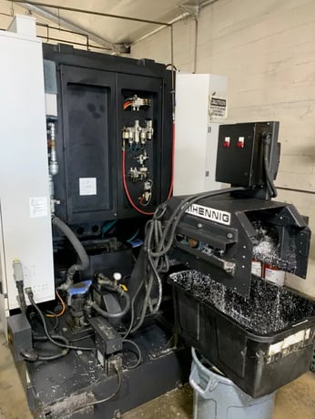 Daewoo Doosan #NHP-4000, horizontal machining center, 15.75" pallet, 22" X, 25.2" Y, 26" Z, 15000 RPM, 60 - Image 9