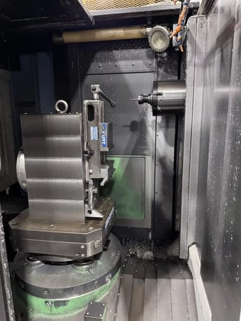 Daewoo Doosan #HP-5100, horizontal machining center, 19.7" pallet, 33.5" X, 27.6" Y, 29.5" Z, 12000 RPM, 60 - Image 5