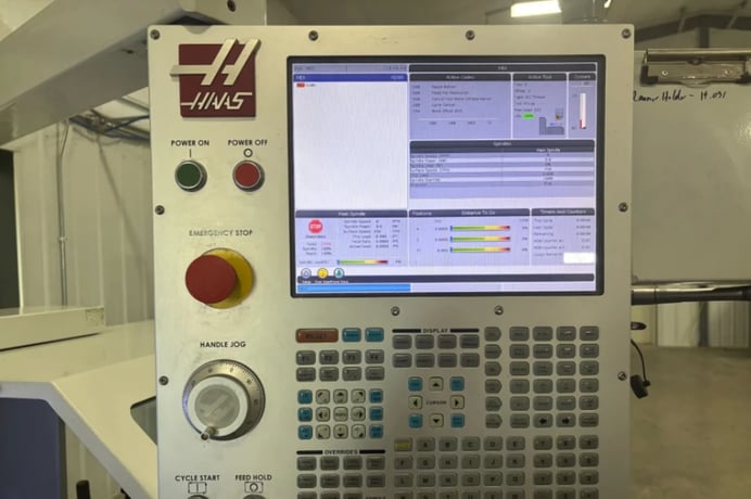 Haas #TL-1, CNC toolroom lathe, 20" swing, 1.1" bar, 8" chuck, 30" centers, 16" turning diameter, 4 station - Image 6