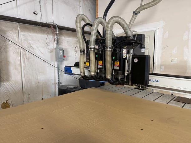 AXYZ #Infinite-PanelBuilder-5018, CNC router, 72" x 216" table, vacuum hold down, 24,000 RPM, 10.8 HP, 10 - Image 3