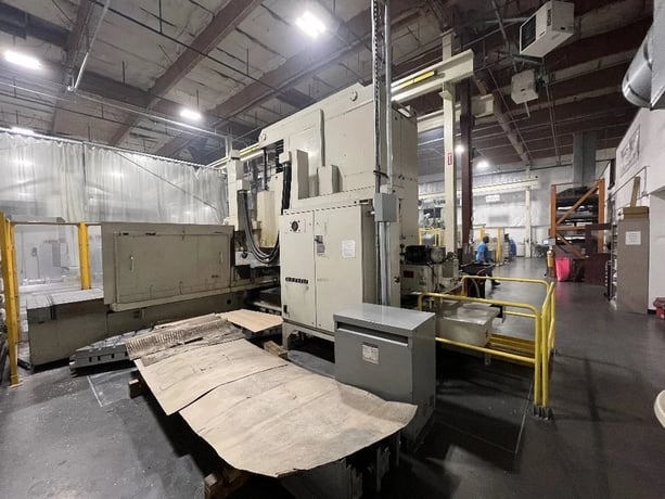 SNK #FSP-120V, vertical machining center, 120" X, 50" Y, 24" Z, 4,000 RPM, 40 automatic tool changer, BT 50 - Image 5