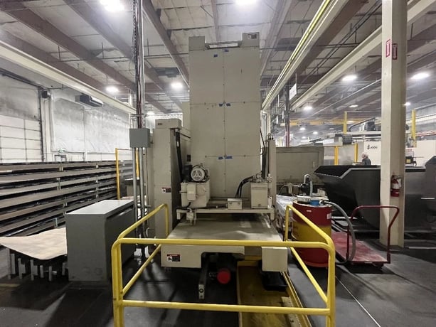 SNK #FSP-120V, vertical machining center, 120" X, 50" Y, 24" Z, 4,000 RPM, 40 automatic tool changer, BT 50 - Image 9