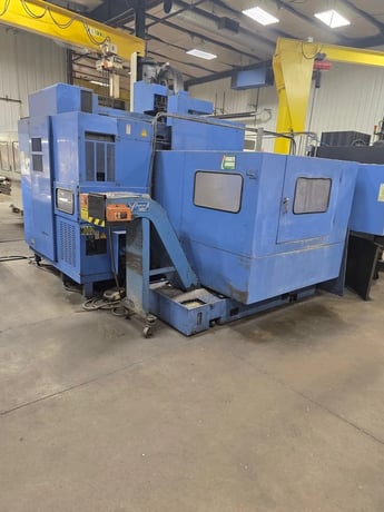 Mazak #AJV-60/120, vertical machining center, 120" X, 60" Y, 30" Z, 6,000 RPM, 60 automatic tool changer, CAT - Image 2