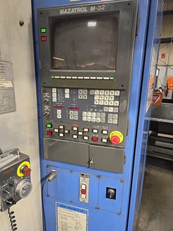 Mazak #AJV-60/120, vertical machining center, 120" X, 60" Y, 30" Z, 6,000 RPM, 60 automatic tool changer, CAT - Image 8