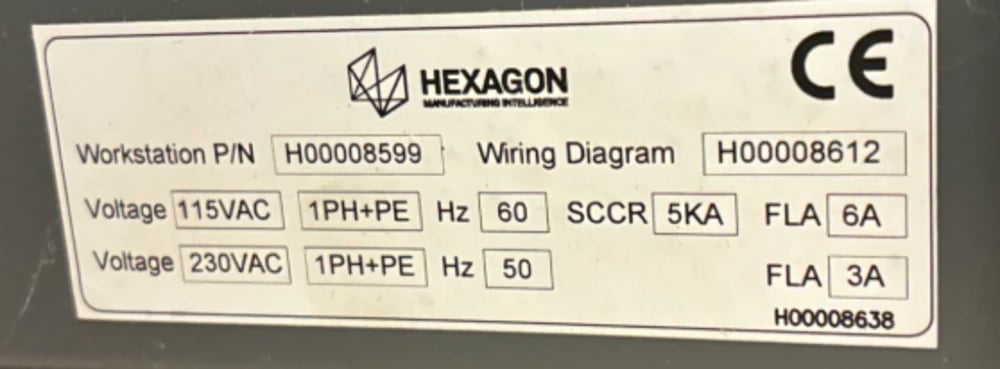 Brown & Sharpe #Global-Image-575, coordinate measuring machine, 19.7" x 27.6" x 19.7", HH-A-T5 motorized - Image 9