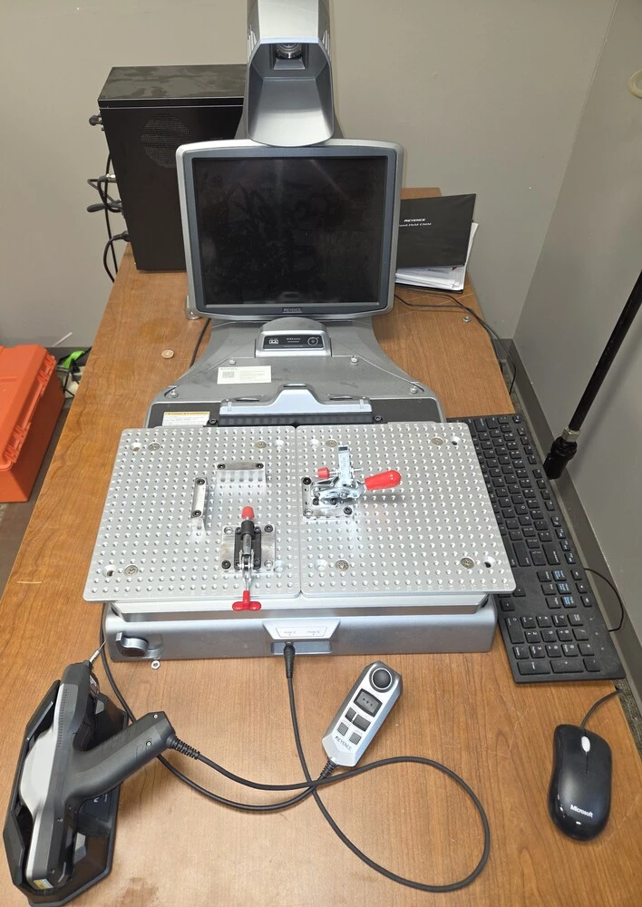 Keyence #XM-1200, portable coordinate measuring machine, 600 x 300 x 200 mm range, 1 micron resolution, 2018 - Image 1