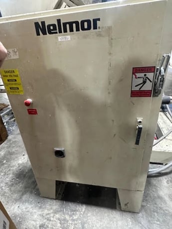 22" x 44" Nelmor #G2244, granulator, tangential feed, 3 rotor knives, 2 bed knives, 100 HP, 3/8" screen, 460 - Image 4