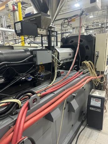 400 Ton, 42.9 oz., Nissei #FNX360IIIA-100A, injection molding machine, 28.9" tie bars, 41.5" platen, 52" - Image 3