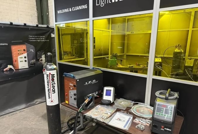 IPG #LightWELD-1500XR-5m, 1,500 watt laser welder, .229" material penetration, 2 emission hours, 2023 - Image 1