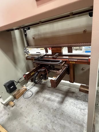 120 Ton, Accurpress #Edge-41208, hydraulic press brake, 8' overall, 78" between housing, 10" stroke, 15.85" - Image 7