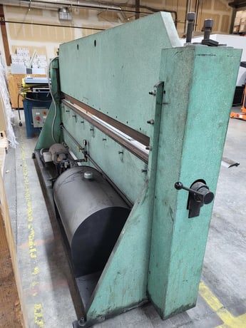15 Ton, Roto-Die #Model-10, hydraulic press brake, 3" stroke, 120" x 16 gauge capacity, 2-1/8" die clearance - Image 2
