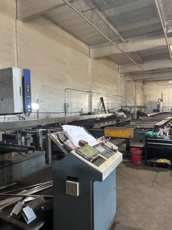 18" x 25" Ocean #Terminator-DCM-18/25, miter band saw, 50-492 FPM, 15 HP, 1.5" x .050" blade, 23" blade - Image 8