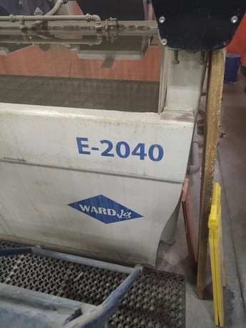 Wardjet #E-2040, waterjet, 6.5' x 13.1' table, 50 HP, 60,000 PSI., Wardjet XL control, 2018 - Image 9