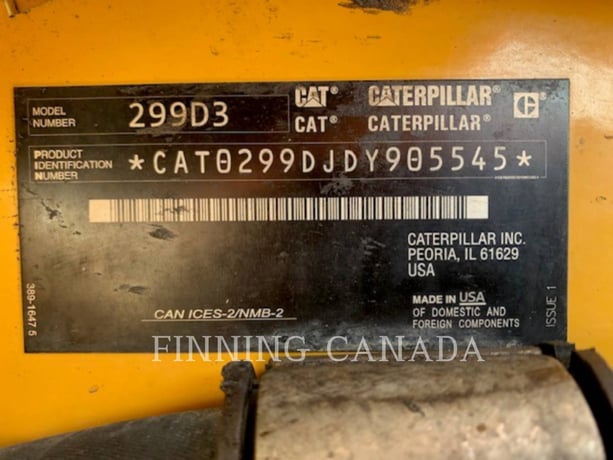 Caterpillar 299D3, 5416 hours, S/N: DY905545, 2022 - Image 6