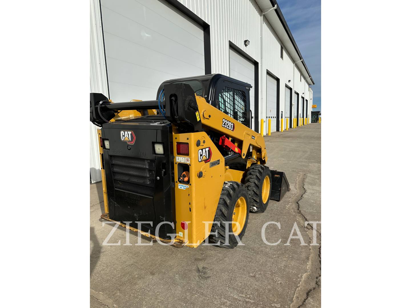 Cat 232D3, Skid Steer Loader, 366 hours, S/N: GJ500929, 2023 - Image 4