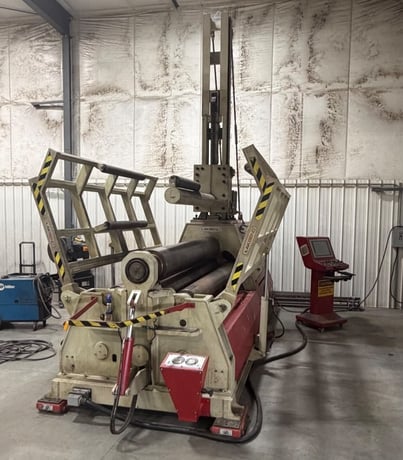 3/4" x 6' Akyapak #AHS-20/16, hydraulic 4-roll bendinf machine, 2015 - Image 3